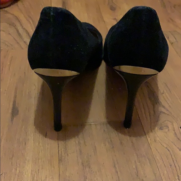 Calvin Klien black suede 3” heels size 8.5/9 - Picture 5 of 5